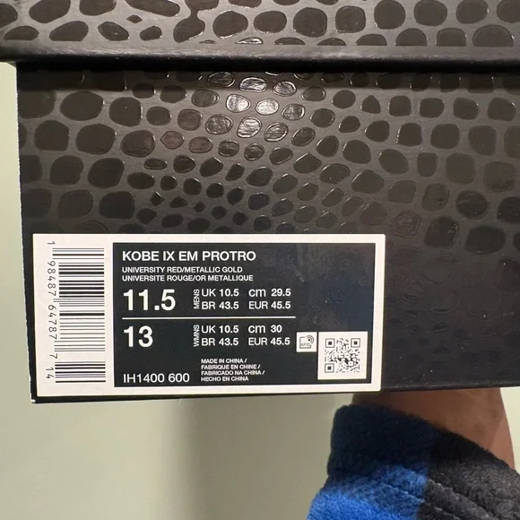 Nike Kobe 9 EM Low Protro "China" sneakers - Picture 3 of 14